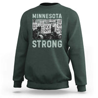 Minnesota Resist Anti ICE Immigration Protest Sweatshirt Streets Of Minneapolis Right Now Ice Out