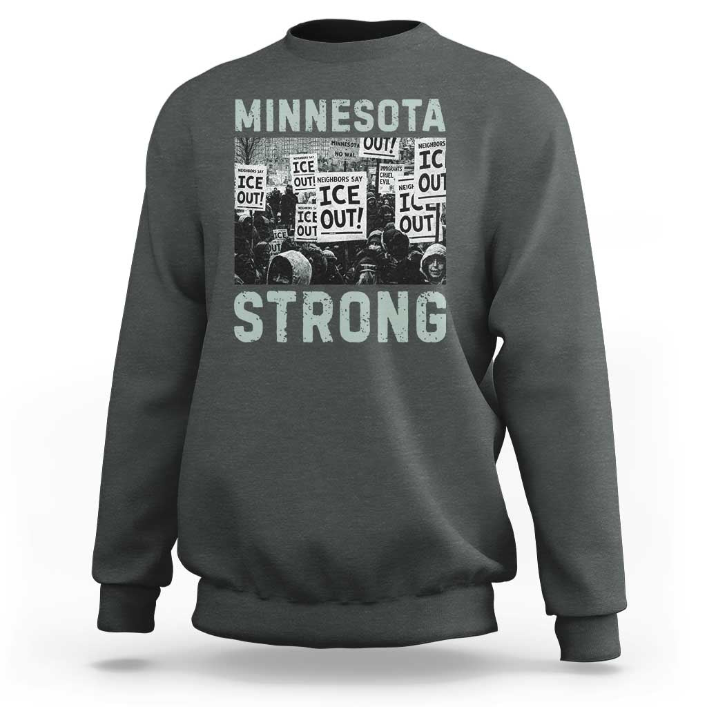 Minnesota Resist Anti ICE Immigration Protest Sweatshirt Streets Of Minneapolis Right Now Ice Out
