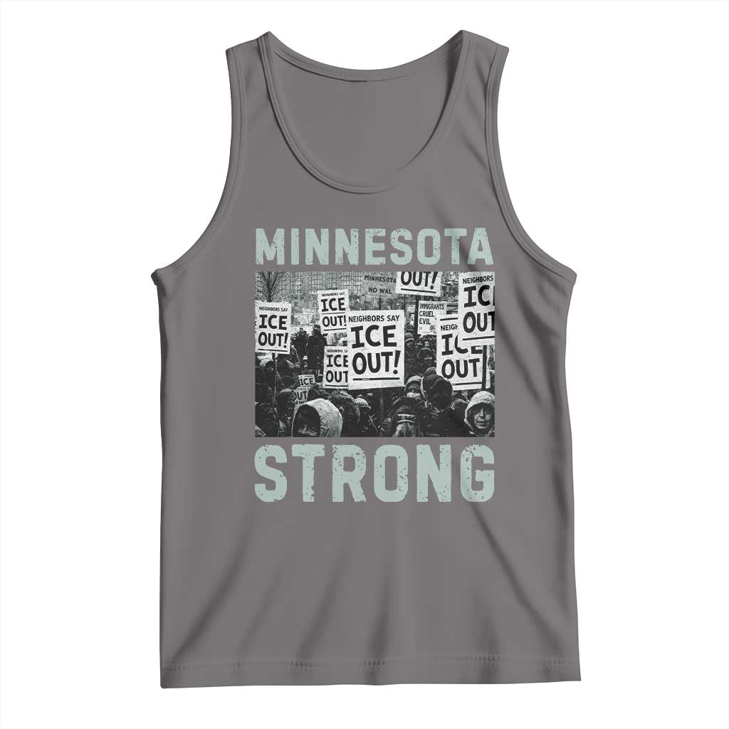 Minnesota Resist Anti ICE Immigration Protest Tank Top Streets Of Minneapolis Right Now Ice Out
