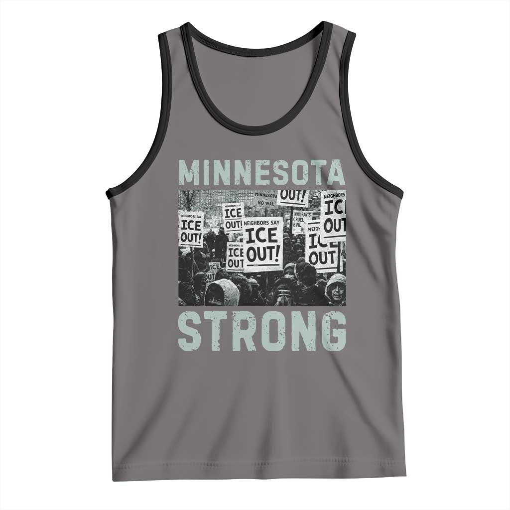 Minnesota Resist Anti ICE Immigration Protest Tank Top Streets Of Minneapolis Right Now Ice Out