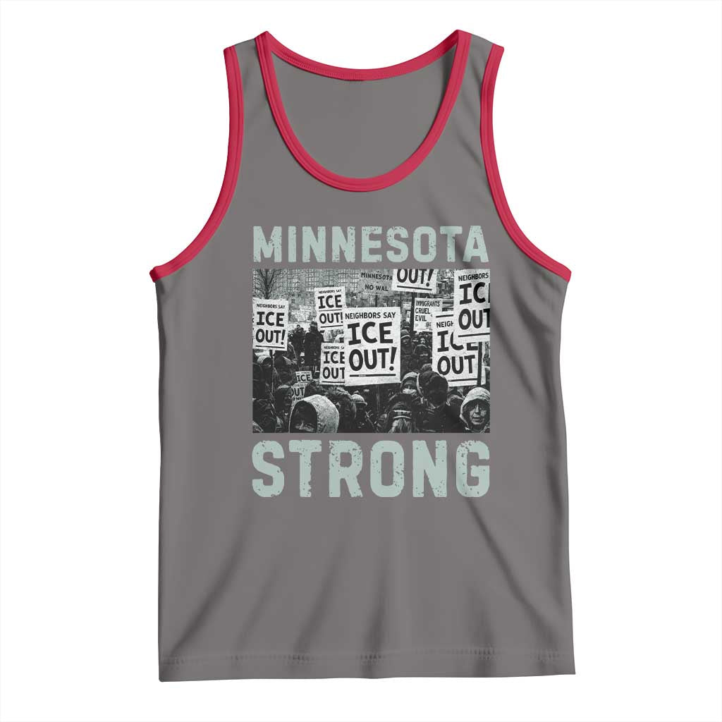 Minnesota Resist Anti ICE Immigration Protest Tank Top Streets Of Minneapolis Right Now Ice Out