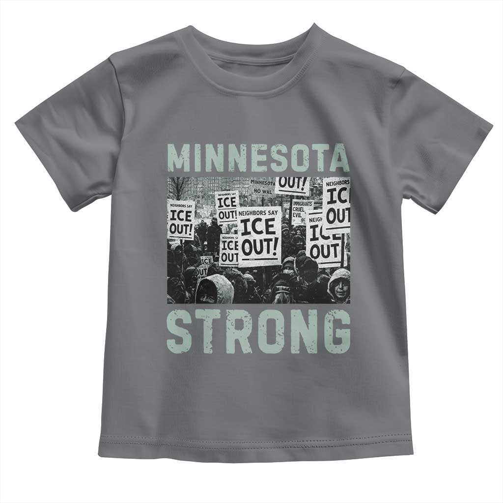 Minnesota Resist Anti ICE Immigration Protest Toddler T Shirt Streets Of Minneapolis Right Now Ice Out
