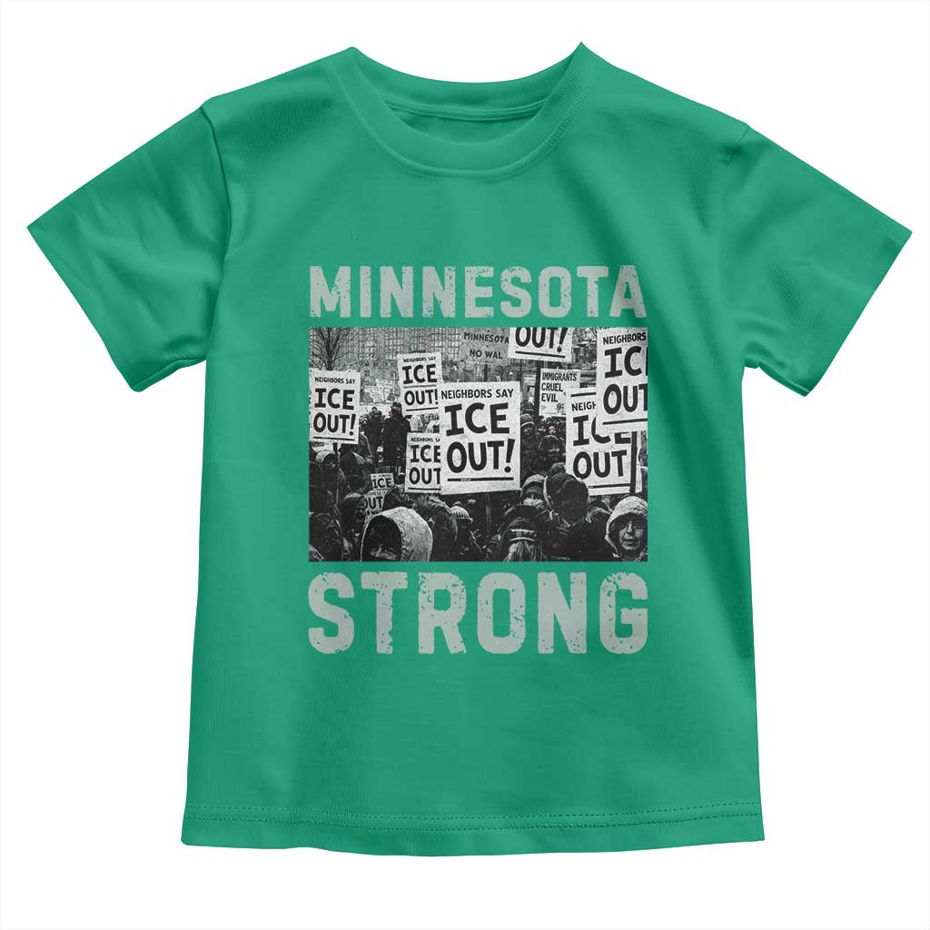 Minnesota Resist Anti ICE Immigration Protest Toddler T Shirt Streets Of Minneapolis Right Now Ice Out