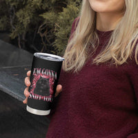 I'm Gonna Sniff You Tumbler Cup Funny Black Cat Meme