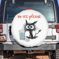 No Ice Please Spare Tire Cover Funny Black Cat Sarcastic Abolish ICE Meme