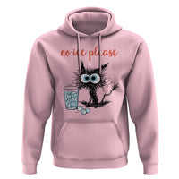 No Ice Please Hoodie Funny Black Cat Sarcastic Abolish ICE Meme