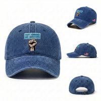 Fight Ignorance Not Immigrants Washed Cotton Baseball Cap Antiracist Human Rights Political Protest Anti ICE