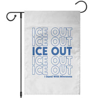ICE Out Garden Flag I Stand With Minnesota Minneapolis Anti ICE