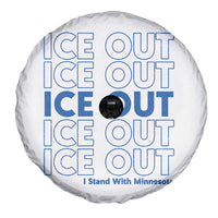 ICE Out Spare Tire Cover I Stand With Minnesota Minneapolis Anti ICE