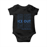 ICE Out Baby Onesie I Stand With Minnesota Minneapolis Anti ICE