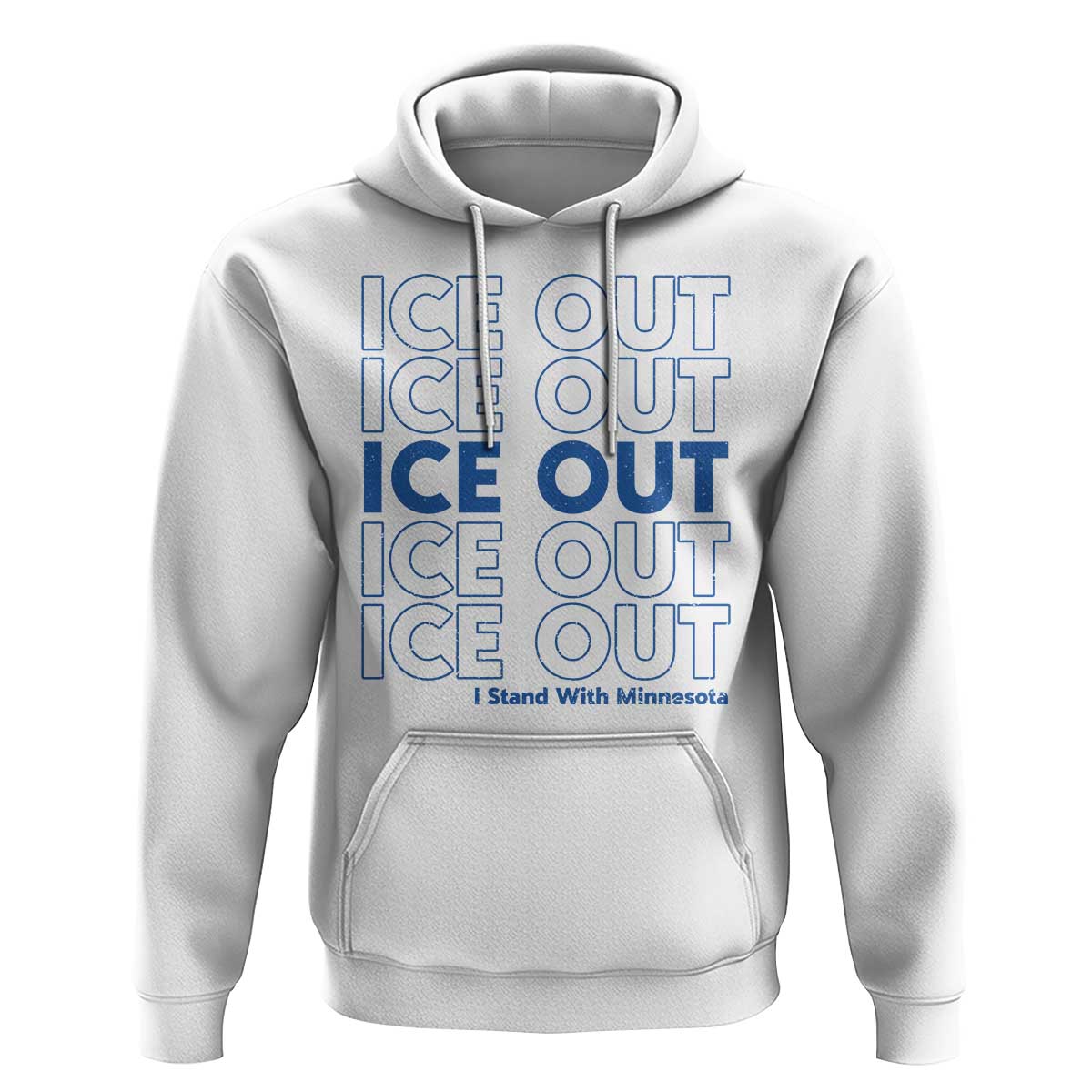 ICE Out Hoodie I Stand With Minnesota Minneapolis Anti ICE