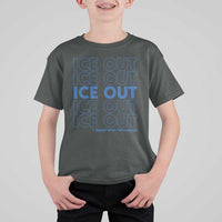 ICE Out T Shirt For Kid I Stand With Minnesota Minneapolis Anti ICE