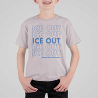 ICE Out T Shirt For Kid I Stand With Minnesota Minneapolis Anti ICE