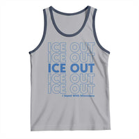 ICE Out Tank Top I Stand With Minnesota Minneapolis Anti ICE