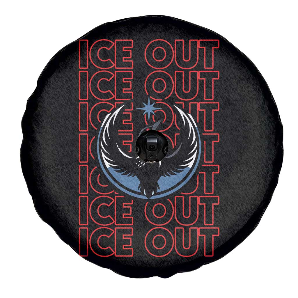 ICE Out Spare Tire Cover Minneapolis Resist Anti ICE Immigration Protest