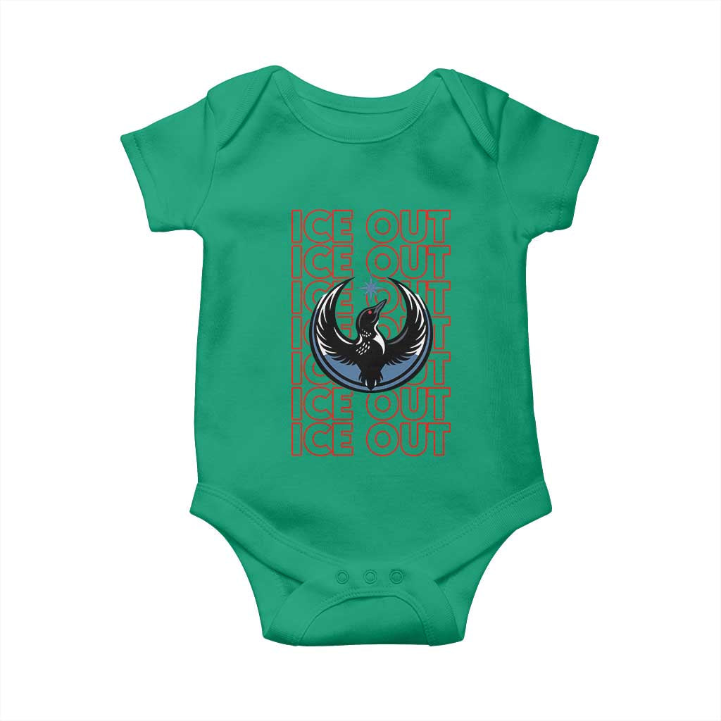 ICE Out Baby Onesie Minneapolis Resist Anti ICE Immigration Protest