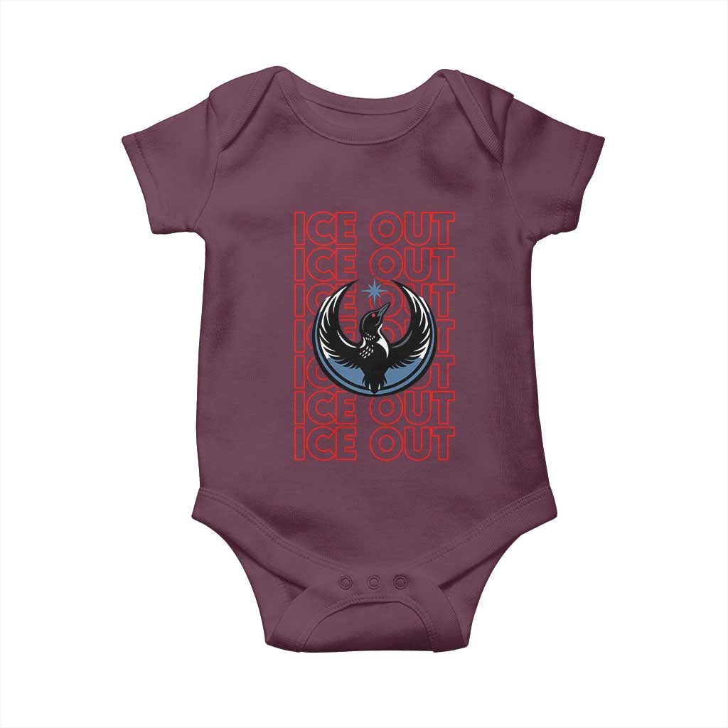 ICE Out Baby Onesie Minneapolis Resist Anti ICE Immigration Protest