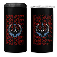 ICE Out 4 in 1 Can Cooler Tumbler Minneapolis Resist Anti ICE Immigration Protest