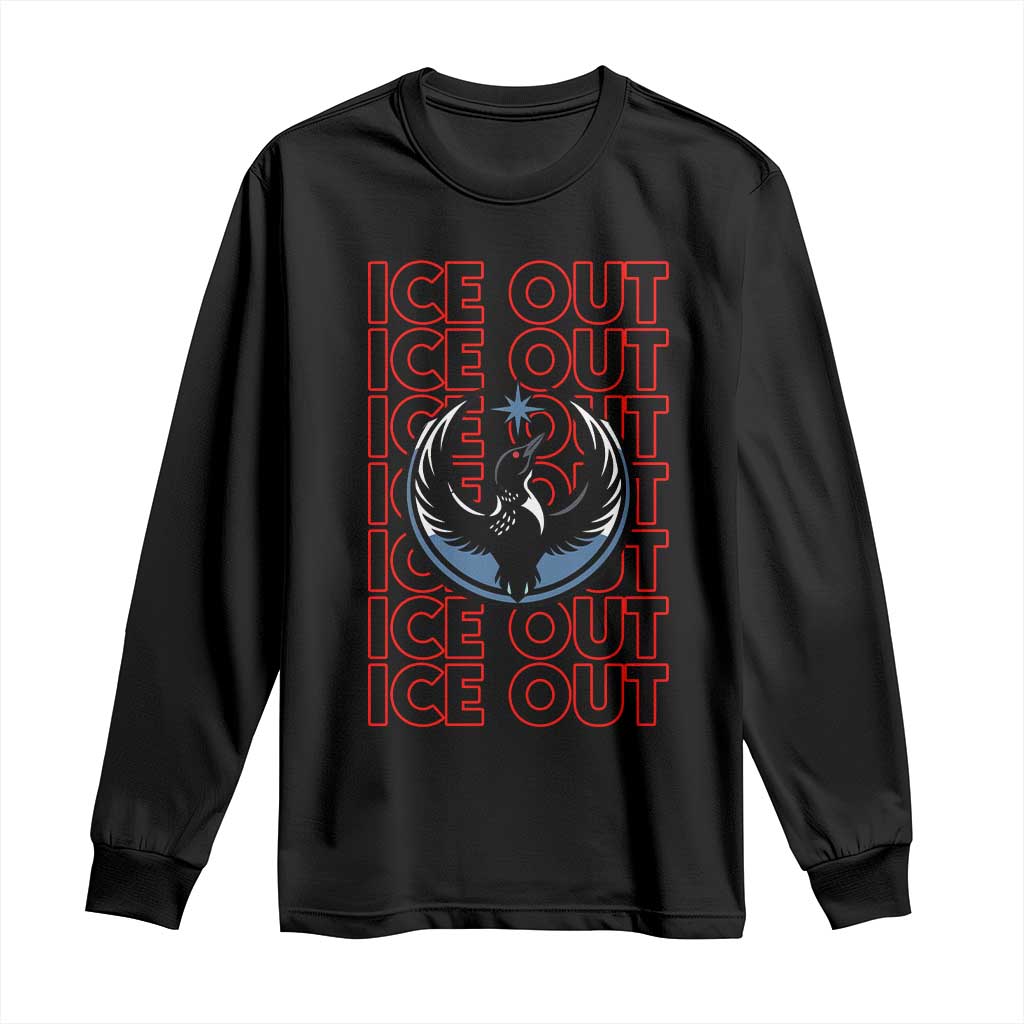 ICE Out Long Sleeve Shirt Minneapolis Resist Anti ICE Immigration Protest