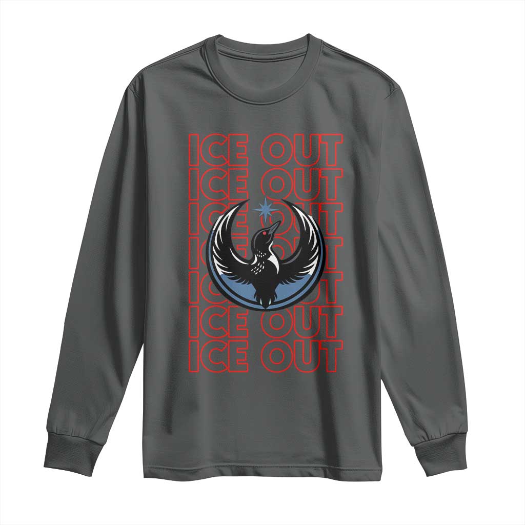 ICE Out Long Sleeve Shirt Minneapolis Resist Anti ICE Immigration Protest
