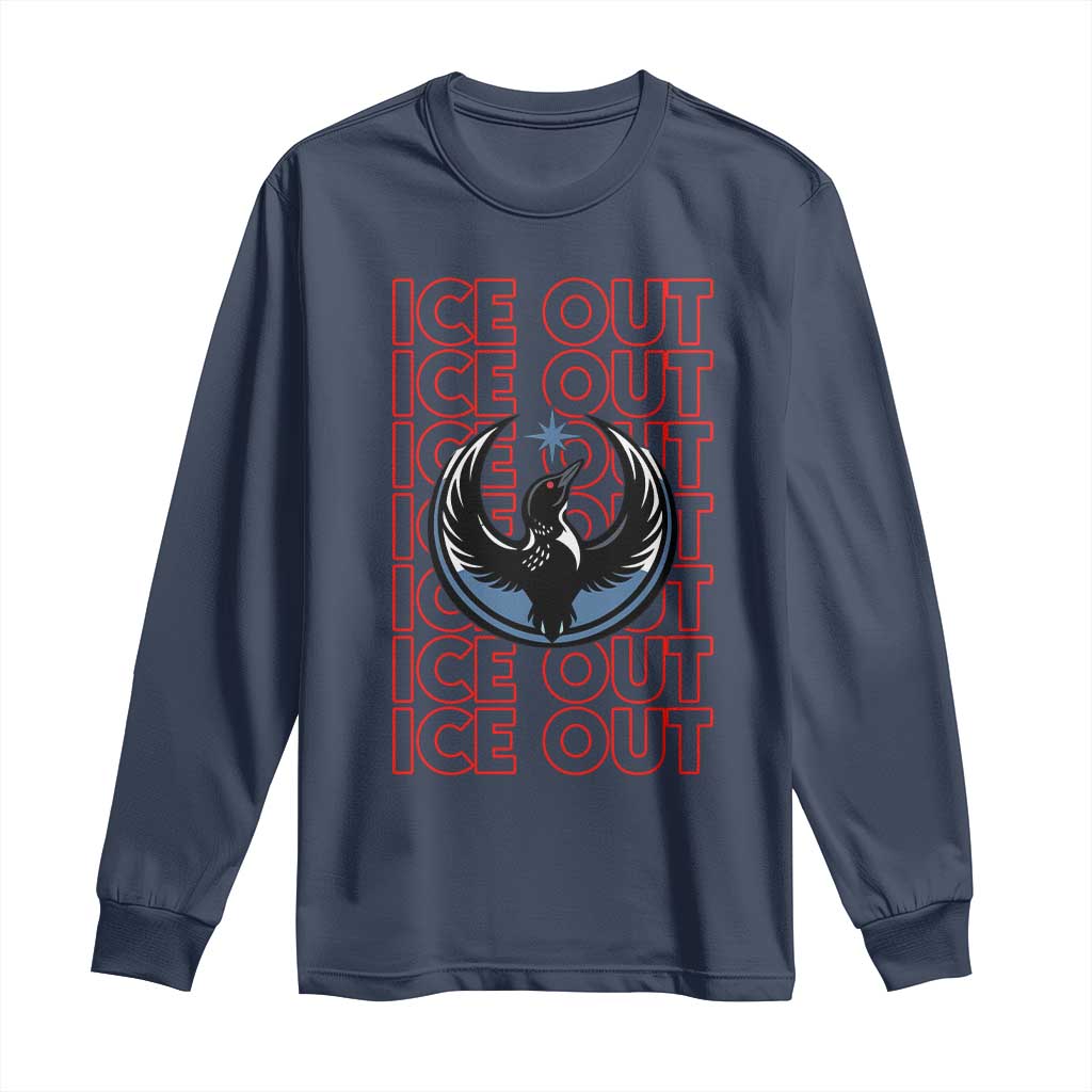 ICE Out Long Sleeve Shirt Minneapolis Resist Anti ICE Immigration Protest