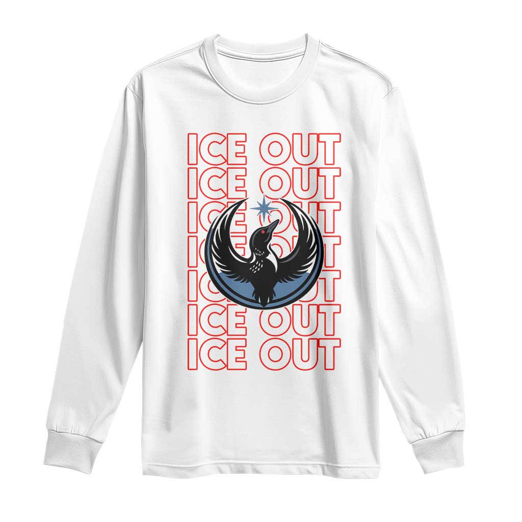 ICE Out Long Sleeve Shirt Minneapolis Resist Anti ICE Immigration Protest