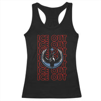 ICE Out Racerback Tank Top Minneapolis Resist Anti ICE Immigration Protest