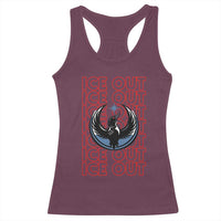 ICE Out Racerback Tank Top Minneapolis Resist Anti ICE Immigration Protest