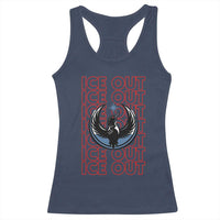 ICE Out Racerback Tank Top Minneapolis Resist Anti ICE Immigration Protest