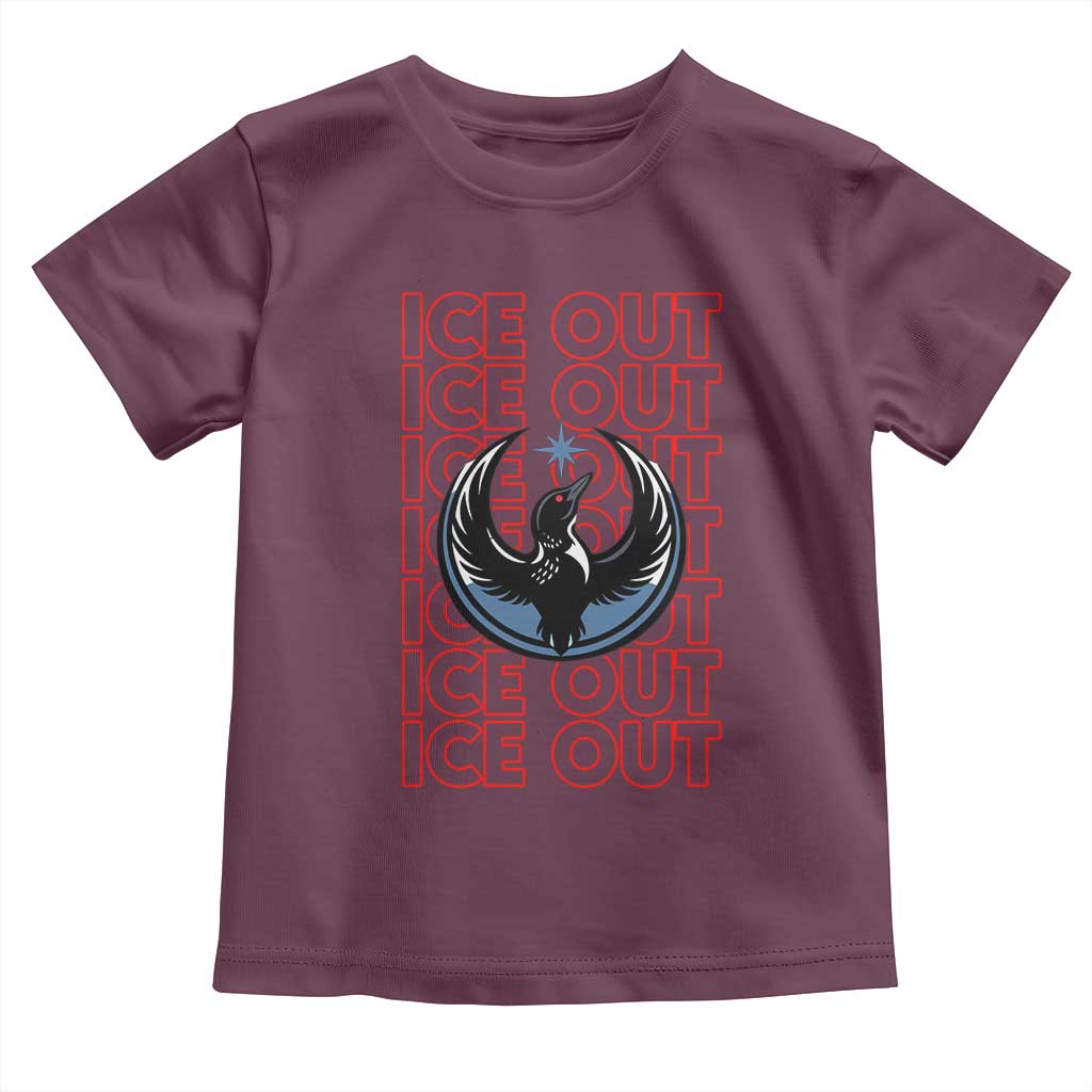ICE Out Toddler T Shirt Minneapolis Resist Anti ICE Immigration Protest