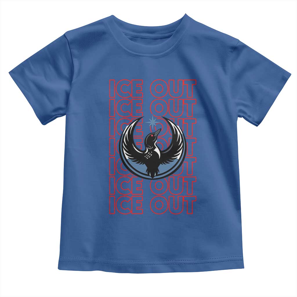 ICE Out Toddler T Shirt Minneapolis Resist Anti ICE Immigration Protest