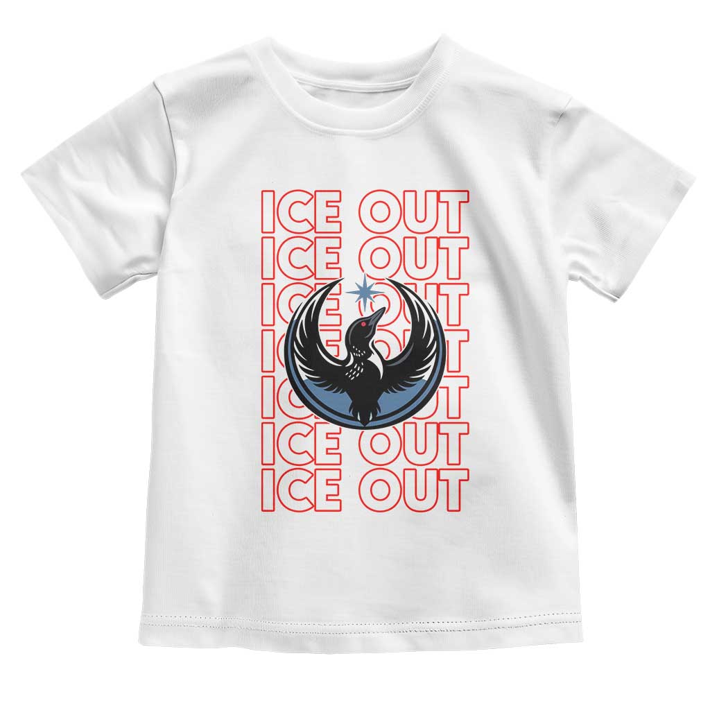 ICE Out Toddler T Shirt Minneapolis Resist Anti ICE Immigration Protest