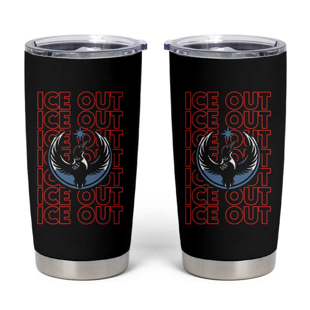 ICE Out Tumbler Cup Minneapolis Resist Anti ICE Immigration Protest
