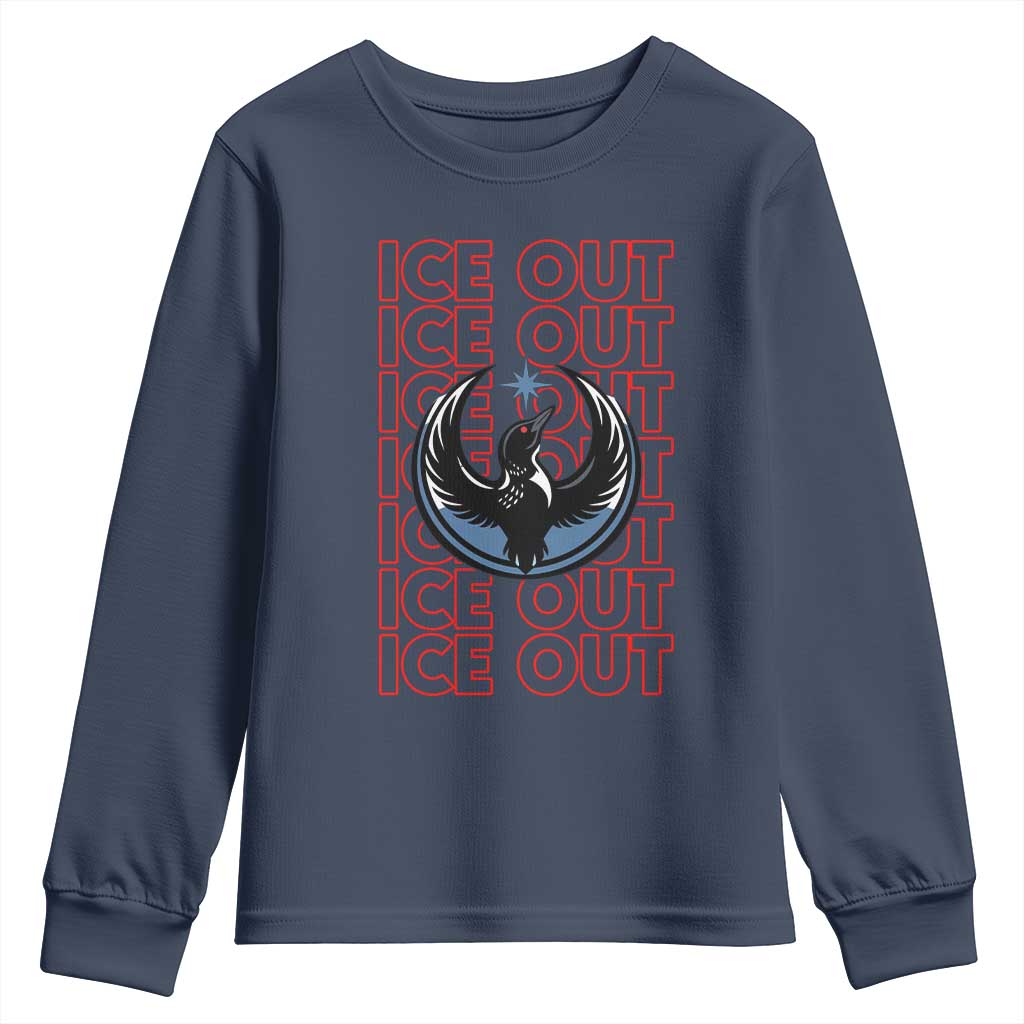 ICE Out Youth Sweatshirt Minneapolis Resist Anti ICE Immigration Protest