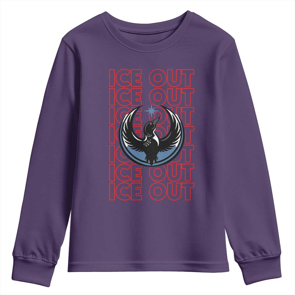 ICE Out Youth Sweatshirt Minneapolis Resist Anti ICE Immigration Protest