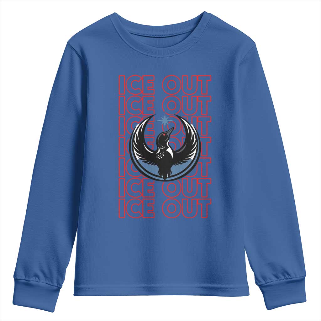 ICE Out Youth Sweatshirt Minneapolis Resist Anti ICE Immigration Protest