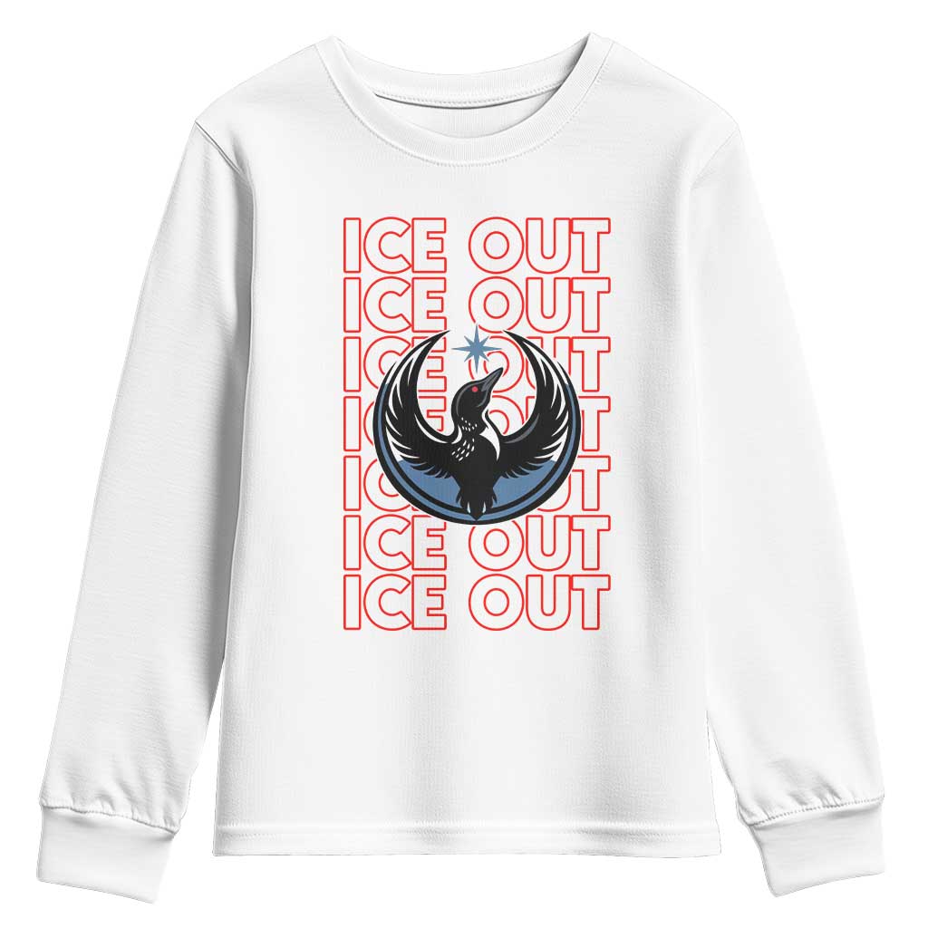 ICE Out Youth Sweatshirt Minneapolis Resist Anti ICE Immigration Protest