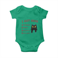 I Got ADHD is that A Cat Baby Onesie Funny Cat Lover