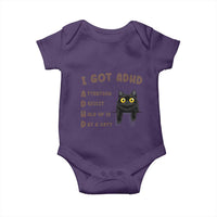 I Got ADHD is that A Cat Baby Onesie Funny Cat Lover