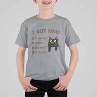 I Got ADHD is that A Cat T Shirt For Kid Funny Cat Lover