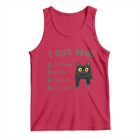 I Got ADHD is that A Cat Tank Top Funny Cat Lover