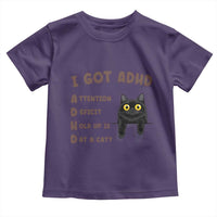 I Got ADHD is that A Cat Toddler T Shirt Funny Cat Lover