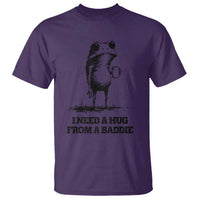 I Need A Hug from A Baddie T Shirt Funny Frog Saying Quote