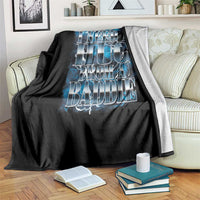 I Need A Hug from A Baddie Throw Blanket Funny Flirty Meme