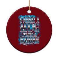 I Need A Hug from A Baddie Ceramic Ornament Funny Flirty Meme
