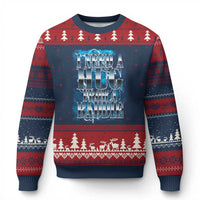 I Need A Hug from A Baddie Ugly Christmas Sweater Funny Flirty Meme