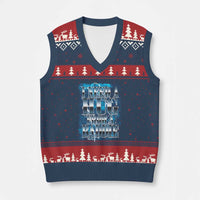 I Need A Hug from A Baddie V-Neck Knit Sweater Vest Funny Flirty Meme