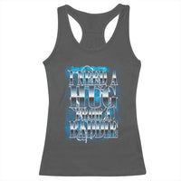 I Need A Hug from A Baddie Racerback Tank Top Funny Flirty Meme
