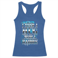I Need A Hug from A Baddie Racerback Tank Top Funny Flirty Meme