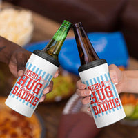 I Need A Hug from A Baddie 4 in 1 Can Cooler Tumbler Retro Game Day Season Funny Saying Quote